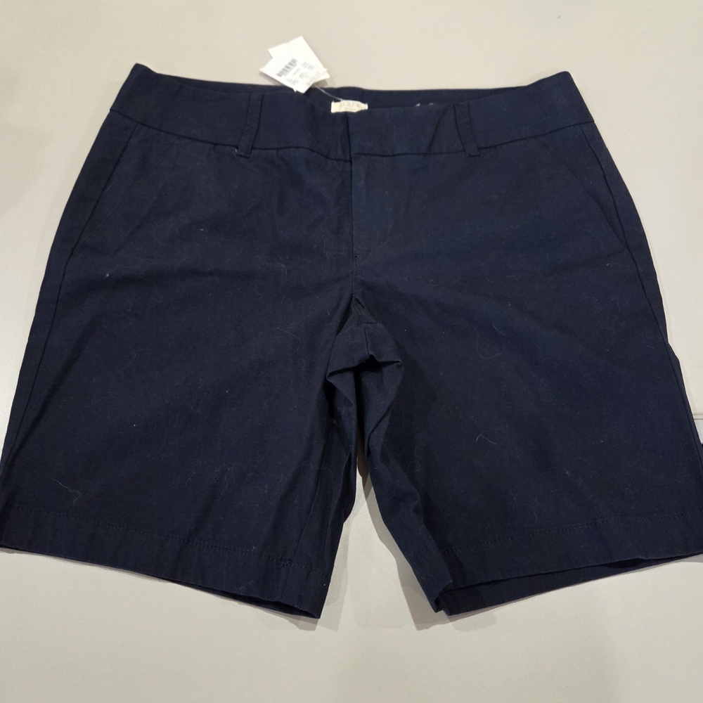 J. Crew Blue Bermuda Shorts Relaxed Fit